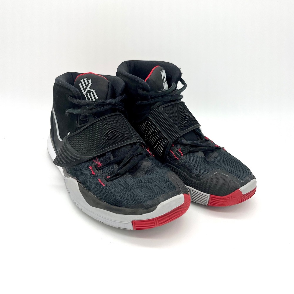 Nike Kyrie Basketball‎ Shoes Sneakers Youth Black Red BQ5599-002 Size 5.5Y